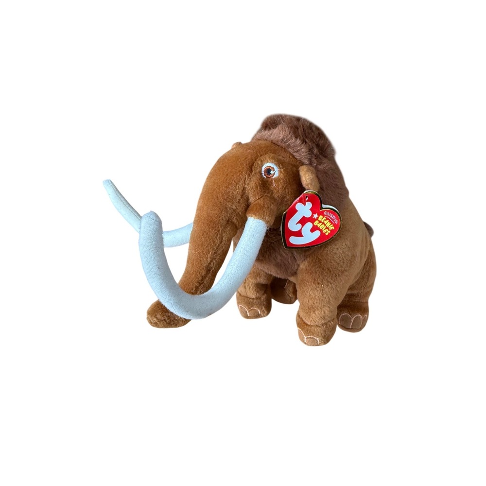 TY Beanie Baby MANNY the Mammoth From ICE AGE 2009